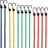 DEUBA® 12er-Set Spanngummi Metallhaken 4 Längen 30-95cm Produktbild-Vorschau 1