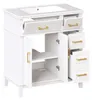 MODFU Badezimmerschrank mit Waschbecken aus Keramik und Produktbild-Vorschau 9