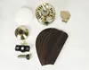Ventilateur de plafond Turbo Swirl Chrome 76 cm avec Voir les images du produit 9