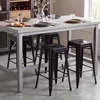 Duhome Barhocker Eisen Barstühle 4er Set, Sitzhöhe 76cm Produktbild-Vorschau 9