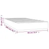 vidaXL Taschenfederkernmatratze Mittel Dunkelgrau 80x200x20 Produktbild-Vorschau 7