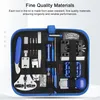 A blue zippered case containing a watch repair tool kit. Náhled obrázku produktu