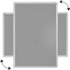 Allboards textilní nástěnka 200x100 cm (šedá) Náhled obrázku produktu 5