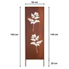 Schermo privacy in metallo - 160 cm x 50 cm - acciaio inox Anteprima dell’immagine prodotto 6