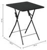 Schwarzer Klapptisch, für zwei Personen, 60 x 60 x 75 cm Produktbild-Vorschau 7