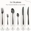 Set de couverts Deleca 36 pièces pour 6 personnes - Voir les images du produit 2