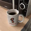 Dackel Glitzer-Kaffeebecher mit Spruch Nie zu klein für Produktbild-Vorschau 5