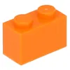 LEGO® Steine Hochsteine Orange NEU! Menge 100x – Jede Produktbild-Vorschau 6