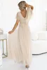 Numoco Formelle Frauenkleider Nastia beige One size Produktbild-Vorschau 3