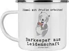 Mr. & Mrs. Panda Teetasse Barkeeper Leidenschaft - Weiß - Produktbild-Vorschau 1