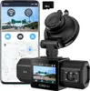 Dashcam Auto Vorne und Innen 2,5K/1080P Mit GPS WiFi Dash Produktbild-Vorschau 1