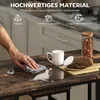 HOMCOM Bartisch-Set Stehtisch mit 4 Barhockern 5-teiliges Produktbild-Vorschau 7