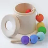 Ulanik Montessori Holzspielzeug “Topf und Schnürung” Produktbild-Vorschau 7