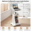Pult mówcy COSTWAY z regulacją wysokości (72–112 cm) – pult Podgląd zdjęcia produktu 6