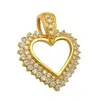 Anhänger 29x25mm Herz vergoldet 3 Mikron gold 29x25mm Produktbild-Vorschau 1