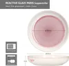 6x Reactive Glaze Paris Talerz do zupy 400ml 6 osób Kremowy Podgląd zdjęcia produktu 6