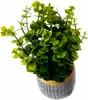 Künstliche Blume im Topf 22cm - Deko Pflanze wie echt - Produktbild-Vorschau 2
