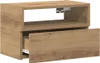 vidaXL Nástěnné noční stolky 2 ks. Dub řemeslný 45x26x28,5 Náhled obrázku produktu 5