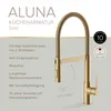 Lenz ALUNA Küchenarmatur Gold mit Pendelbrause, 2 Produktbild-Vorschau 3