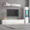 Set di pensili TV Merax 3 pezzi con illuminazione a LED Anteprima dell’immagine prodotto 15