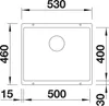 Blanco Subline 500-U Schwarz - 525 995 Granitspüle Produktbild-Vorschau 7