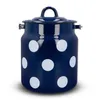Kuketo | Emaille Milchkanne 3 l mit Deckel – Blaue Produktbild-Vorschau 1