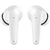 A pair of white wireless earbuds is shown against a white background. Anteprima dell’immagine prodotto