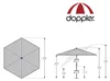doppler EXPERT Sonnenschirm Kurbelschirm AutoTilt 280cm Produktbild-Vorschau 6