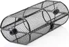 A black wire mesh rotisserie basket is shown on a white background. Anteprima dell’immagine prodotto