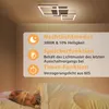 ZMH Deckenlampe LED Deckenleuchte Wohnzimmer 32W Dimmbar Produktbild-Vorschau 3