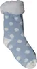 GKA Damen ABS Plüsch Kuschelsocken A7 hellblau-weiß 39-41 Produktbild-Vorschau 1