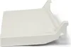 A white plastic skimmer flap for a pool skimmer. Produktbild-Vorschau