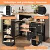 Sweiko Bar à manger pivotant à 360°, simple et moderne, Voir les images du produit 10