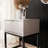 IDOHOME-Nachttisch MILO S Kaschmir mit Schublade und Produktbild-Vorschau 2