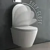 Alpenberger Wand WC Spülrandlos | Hänge WC Komplettset aus Produktbild-Vorschau 5