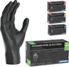 ARNOMED Nitril Handschuhe Schwarz, Einmalhandschuhe Größe M Produktbild-Vorschau 2