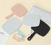 1 Stück Handspiegel, Handspiegel mit Griff - Weiß Produktbild-Vorschau 2