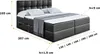 ALTDECOR Boxspringbett mit H3 Matratze und Topper - 180 x Produktbild-Vorschau 6