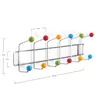 GARDEROBENLEISTE "COLOUR BALL" farbenfrohe Wandgarderobe Produktbild-Vorschau 6