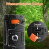 1200 LED Campinglampe, 350 Lumen Handkurbel-Solarlampe, Produktbild-Vorschau 2