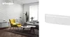 Gipswandfliese mit Fuge 22,2x7,4cm 0,49 m² Weißer Produktbild-Vorschau 3