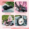 HOMCOM 6-in-1 Dreirad mit Schubstange, Kinderdreirad mit Produktbild-Vorschau 7