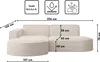 Kaiser Möbel Ecksofa, Sofa L form, Couch L form MODENA L Produktbild-Vorschau 6
