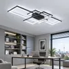 LED-Deckenlampe schwarz 90×60 cm, moderne Deckenlampe mit 3 Produktbild-Vorschau 8