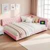 INONEFT Polsterbett Schlafsofa 140x200 cm mit Type-C und Produktbild-Vorschau 1