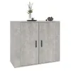 vidaXL Sideboard Betongrau 80x33x70 cm Holzwerkstoff Produktbild-Vorschau 7
