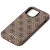 Guess Pouzdro 4G Metal Gold Logo iPhone 14 Pro Max Brown Náhled obrázku produktu 9