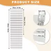LARS360 Zebra Rollo Weiß 70x220 cm – Klemmfix Doppelrollo Produktbild-Vorschau 7
