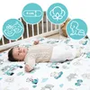 Krabbeldecke für baby Spieldecke 100x100 cm gepolstert - Produktbild-Vorschau 3