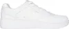 A side view of a white Skechers sneaker. Voir les images du produit